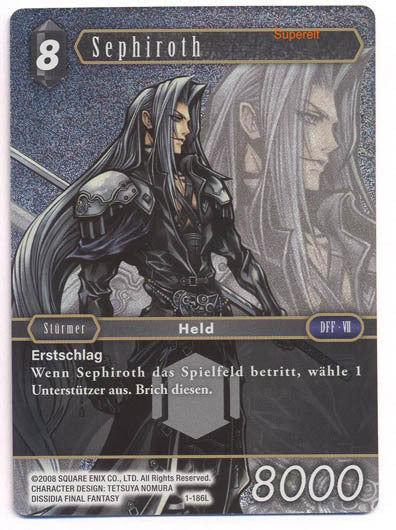 Final Fantasy Opus 1-186 L Sephiroth Dunkleheit