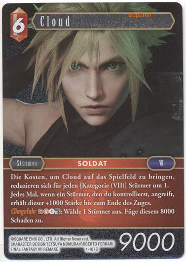 Final Fantasy Opus 1-187 S Cloud Feuer