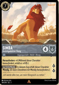 Lorcana Kapitel 1-189 R Simba Stahl