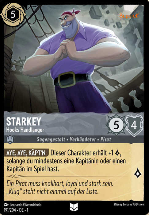 Lorcana Kapitel 1-191 UC Starkey Stahl