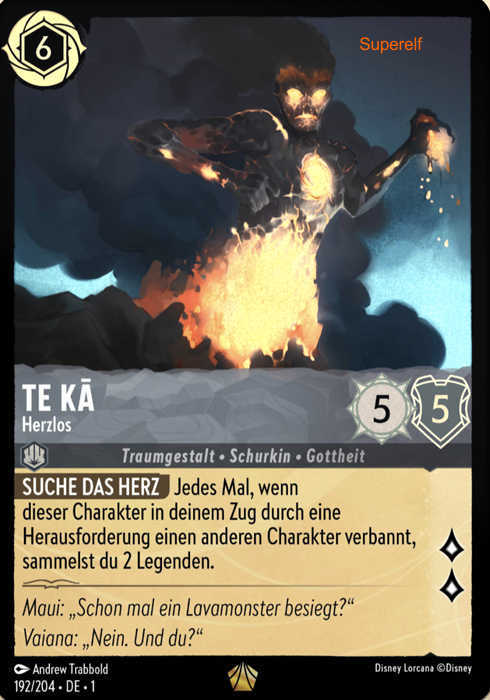 Lorcana Kapitel 1-192 L TE KA Stahl