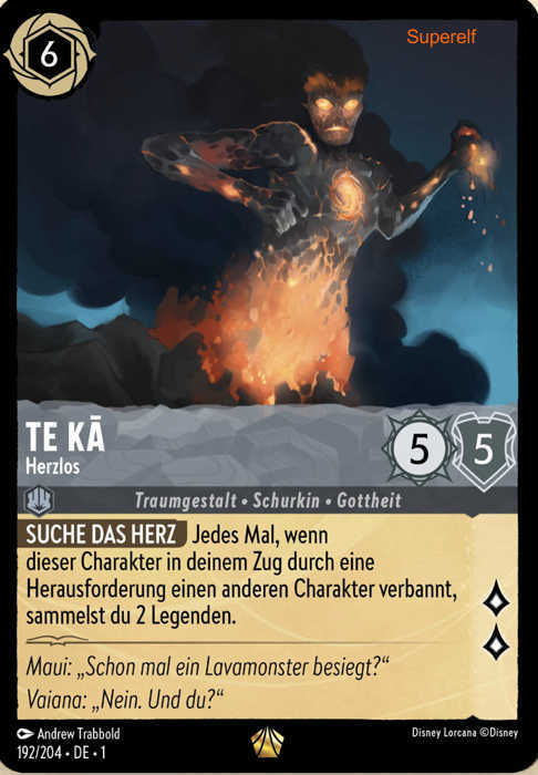 Lorcana Kapitel 1-192 L TE KA Stahl