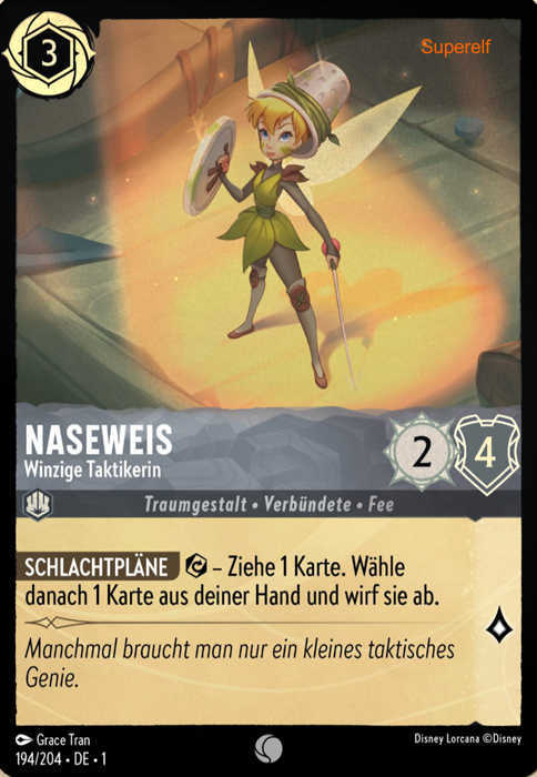 Lorcana Kapitel 1-194 C Naseweis Stahl