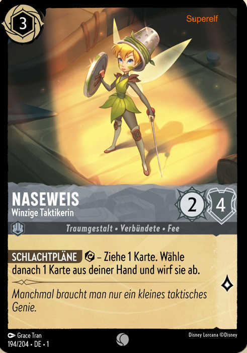 Lorcana Kapitel 1-194 C Naseweis Stahl