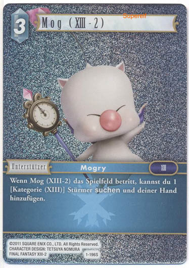 Final Fantasy Opus 1-196 S Mogu XIII-2 Eis