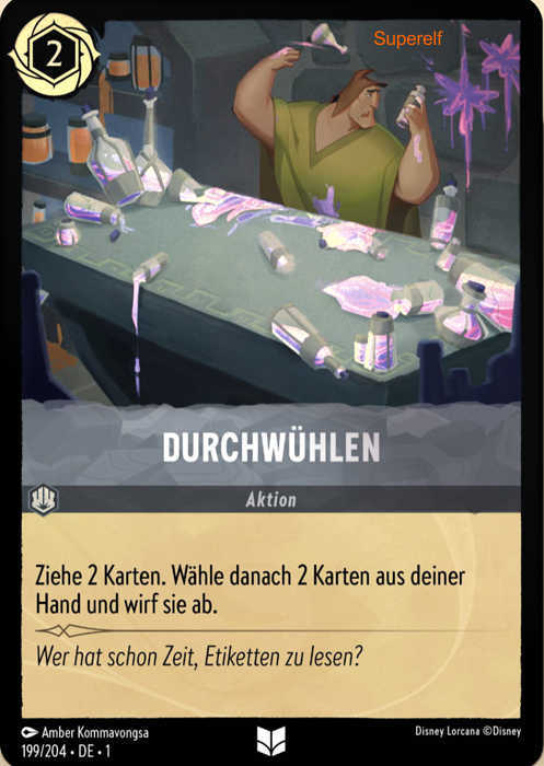 Lorcana Kapitel 1-199 UC Durchwühlen Stahl