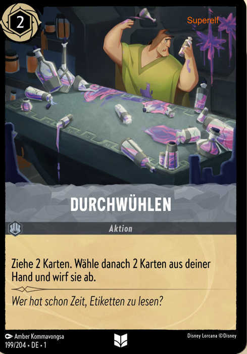 Lorcana Kapitel 1-199 UC Durchwühlen Stahl