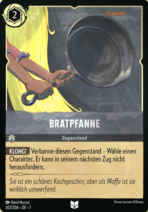 Lorcana Kapitel 1-202 UC Bratpfanne Stahl