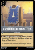 Lorcana Kapitel 1-203 R Wappenrock der Musketiere Stahl