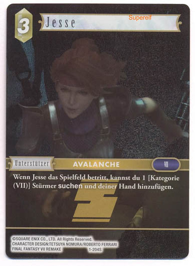 Final Fantasy Opus 1-204 S Jessie Erde