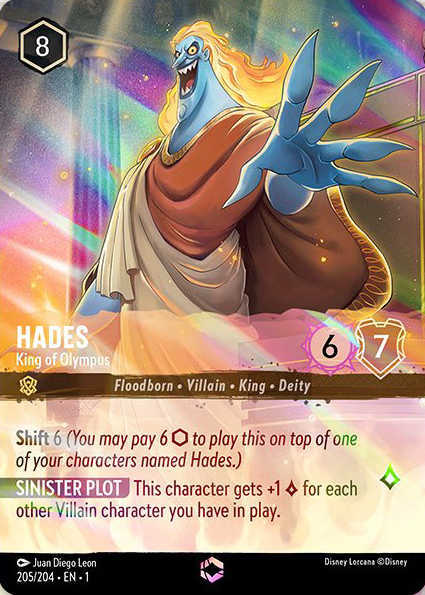 Lorcana Kapitel 1-205 Verzaubert Hades Bernstein