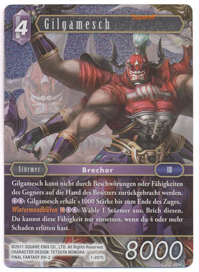 Final Fantasy Opus 1-207 S Gilgamesch Blitz
