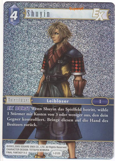 Final Fantasy Opus 1-212 S Shuyin Wasser