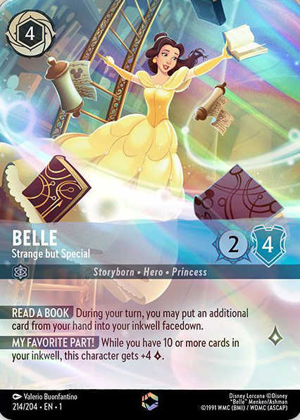 Lorcana Kapitel 1-214 Verzaubert Belle Saphir