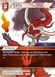 Final Fantasy Opus 10-003 C Eblis Feuer