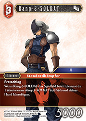 Final Fantasy Opus 10-009 C Rang-3-SOLDAT Feuer