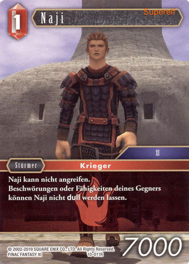 Final Fantasy Opus 10-011 R Naji Feuer
