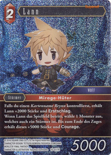 Final Fantasy Opus 10-017 R Lann Feuer