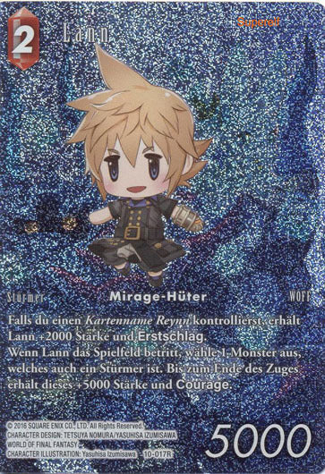 Final Fantasy Opus 10-017 R Lann Feuer