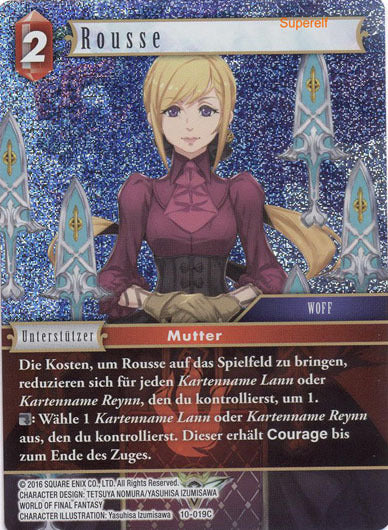 Final Fantasy Opus 10-019 C Rousse Feuer