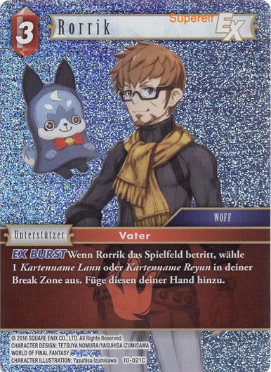 Final Fantasy Opus 10-021 C Rorrik Feuer