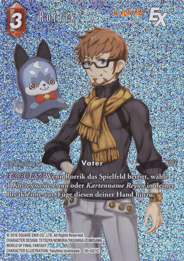 Final Fantasy Opus 10-021 C Rorrik Feuer