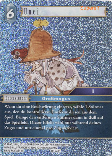 Final Fantasy Opus 10-023 H Unei Eis