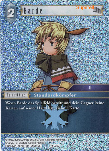 Final Fantasy Opus 10-026 C Barde Eis