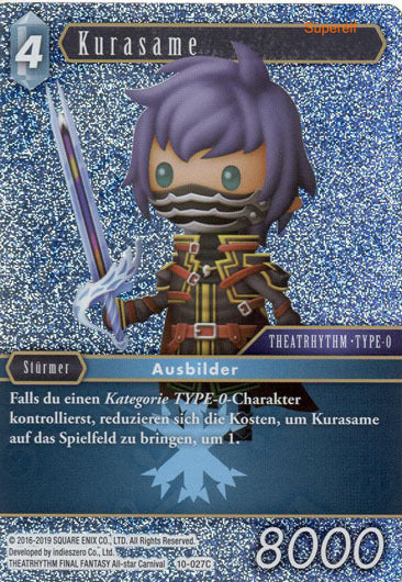 Final Fantasy Opus 10-027 C Kurasame Eis