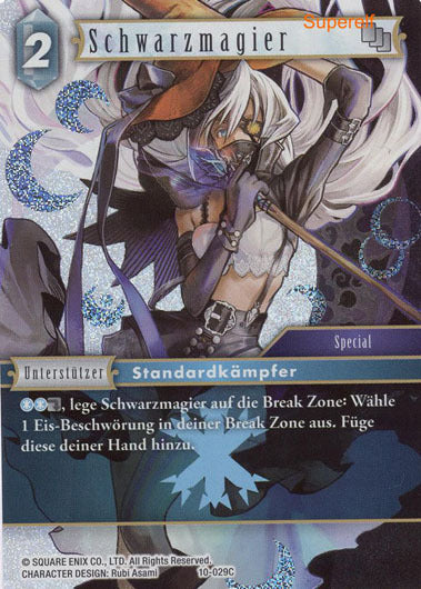 Final Fantasy Opus 10-029 C Schwarzmagier Eis