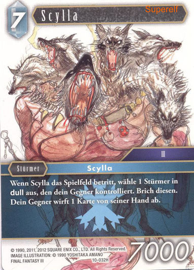 Final Fantasy Opus 10-032 H Scylla Eis