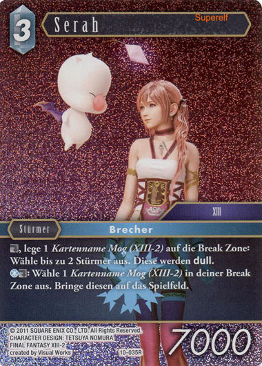 Final Fantasy Opus 10-035 R Serah Eis