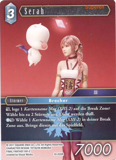 Final Fantasy Opus 10-035 R Serah Eis