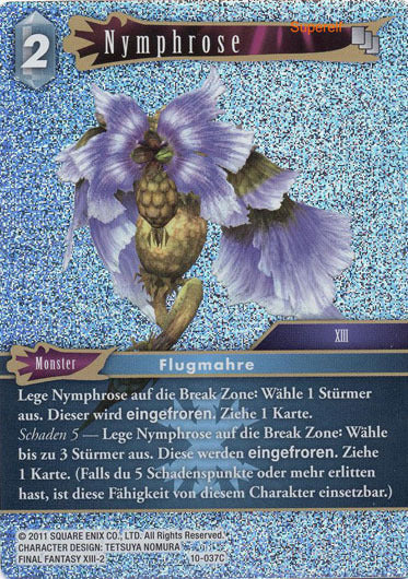 Final Fantasy Opus 10-037 C Nymphrose Eis
