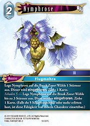 Final Fantasy Opus 10-037 C Nymphrose Eis