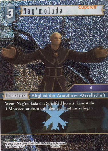 Final Fantasy Opus 10-039 C Nag'molada Eis