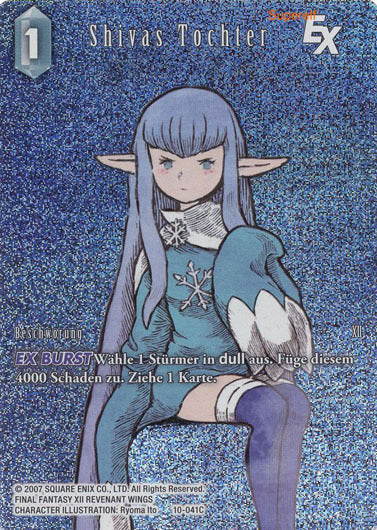 Final Fantasy Opus 10-041 C Shivas Tochter Eis