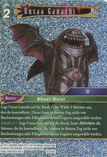 Final Fantasy Opus 10-045 C Unsaa Ganashi Wind