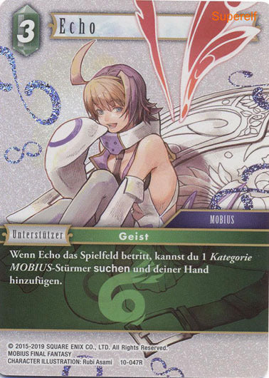 Final Fantasy Opus 10-047 R Echo Wind