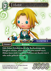 Final Fantasy Opus 10-051 C Zidane Wind