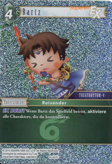 Final Fantasy Opus 10-057 C Bartz Wind