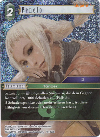 Final Fantasy Opus 10-058 R Penelo Wind