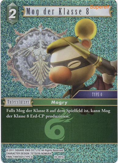 Final Fantasy Opus 10-061 C Mog der Klasse 8 Wind