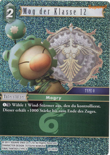 Final Fantasy Opus 10-062 R Mog der Klasse 12 Wind