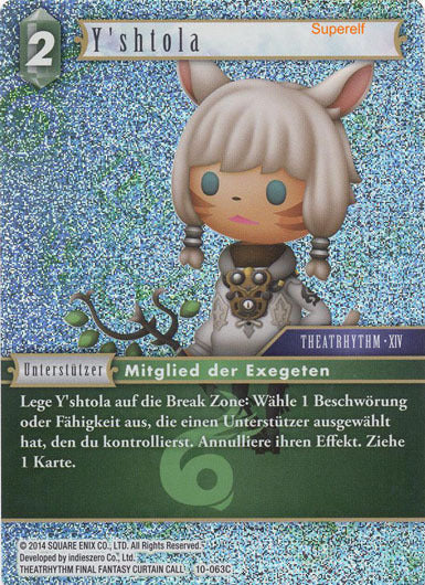Final Fantasy Opus 10-063 C Y'shtola Wind
