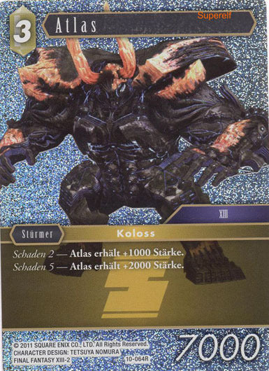 Final Fantasy Opus 10-064 R Atlas Erde
