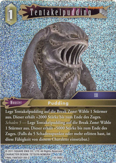 Final Fantasy Opus 10-066 C Tentakelpudding Erde