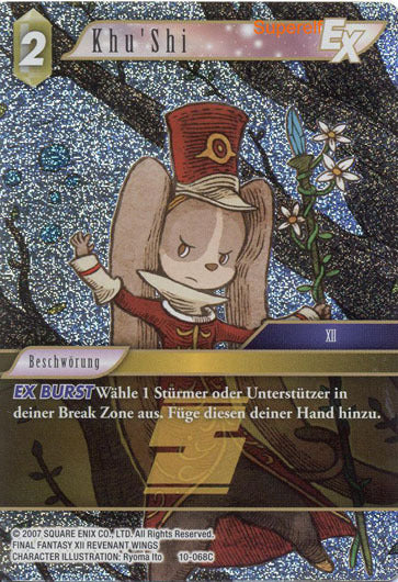 Final Fantasy Opus 10-068 C Khu'Shi Erde