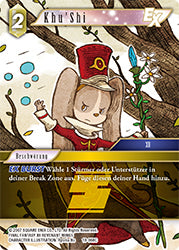Final Fantasy Opus 10-068 C Khu'Shi Erde