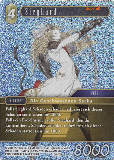 Final Fantasy Opus 10-070 H Sieghard Erde